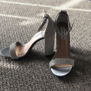 Gently worn Steve Madden sparkle shoes